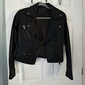 Blank NYC Faux Leather Moto Jacket